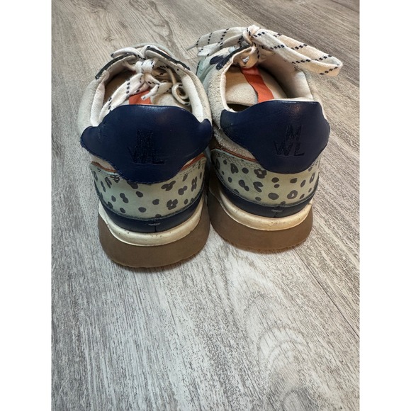 Madewell Kickoff Trainer Sneakers in Colorblock Suede and Nubuck Leather Sizd 7 - Picture 5 of 9